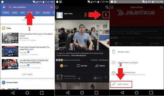 Cara Download Video Di Facebook Tanpa Aplikasi