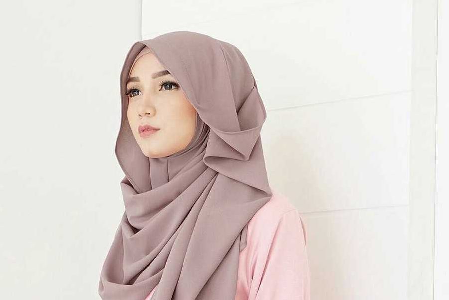 Begini, Tips Memakai Hijab Pashmina Paling Sederhana