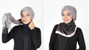 Kreasi Memakai Hijab Pashmina Turban Sederhana